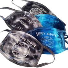 Sippy Hippy Face Mask, Tie Dye Masks, Cotton Mask, safety, covid